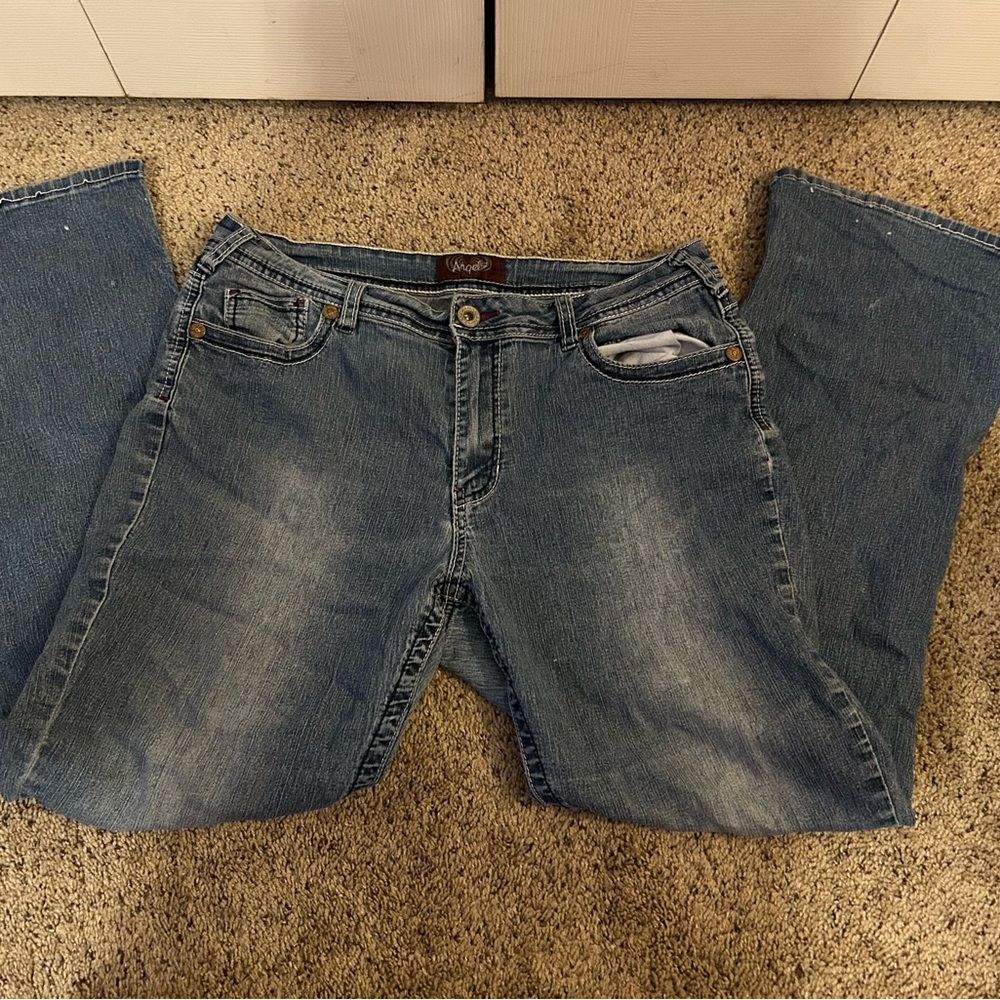 Vintage Angels Women’s Blue Straight Leg Jeans